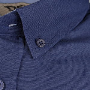 D555 S/S Oxford Shirt - James - Navy 3