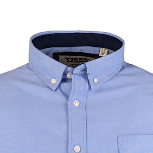 D555 S/S Oxford Shirt - James - Sky Blue 2