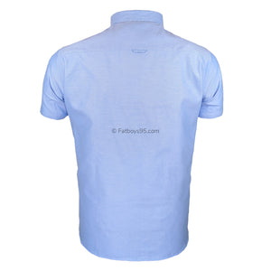 D555 S/S Oxford Shirt - James - Sky Blue 4