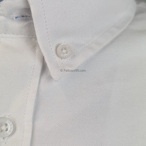 D555 S/S Oxford Shirt - James - White 3