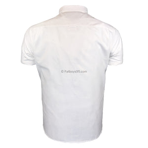 D555 S/S Oxford Shirt - James - White 4