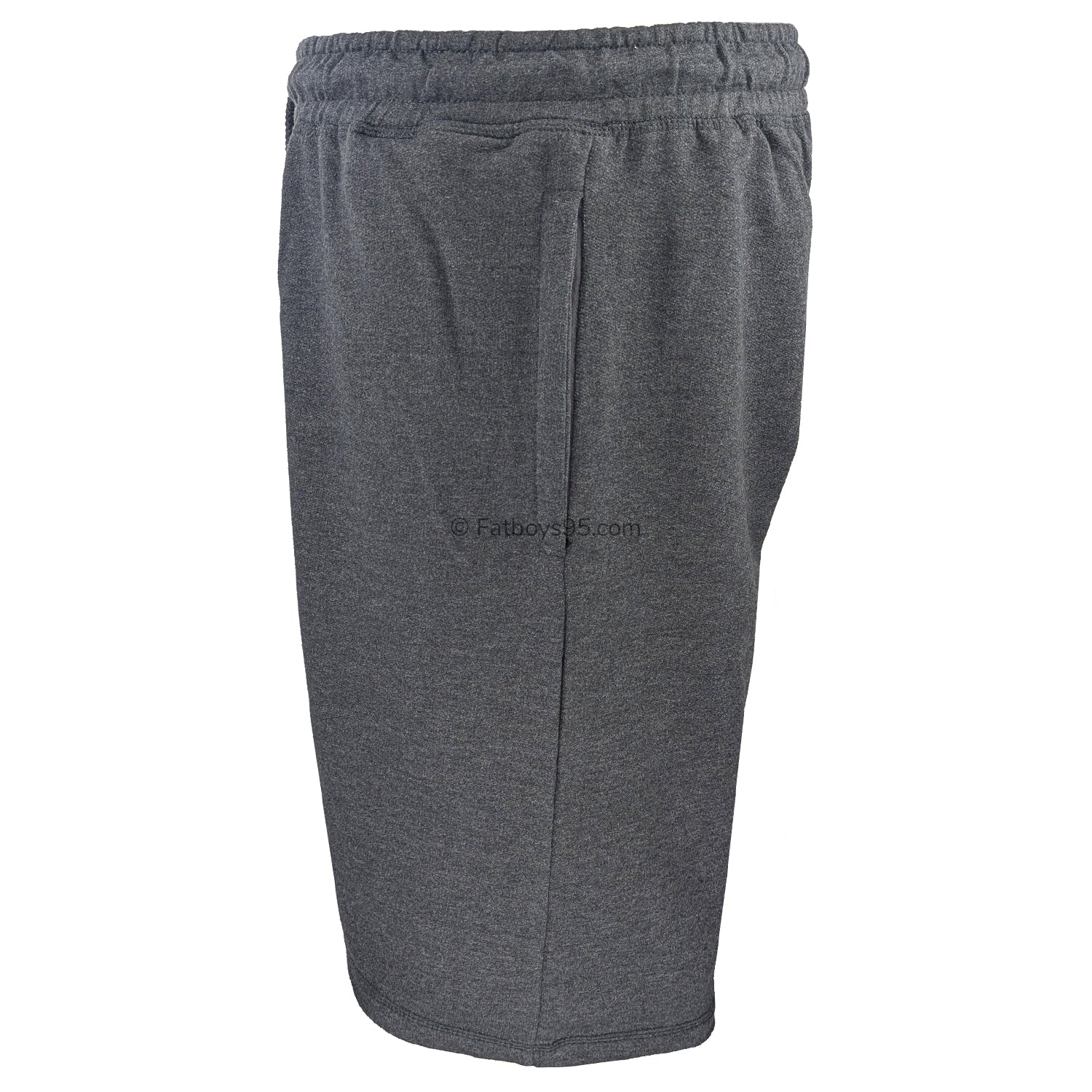 D555 Jersey Cargo Shorts - John (KS2030) - Grey Marl 3
