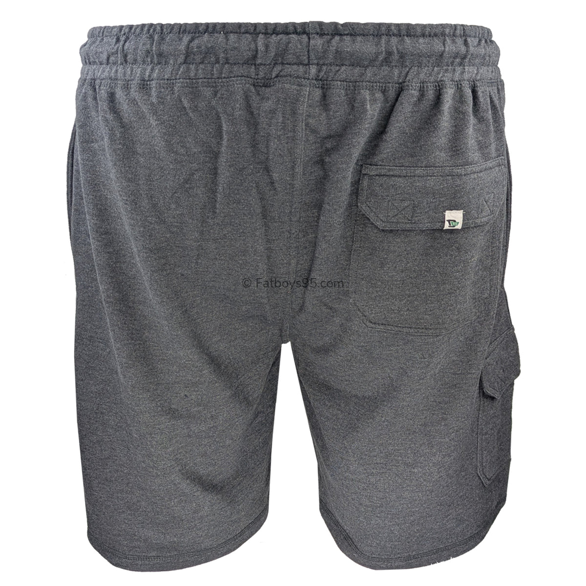 D555 Jersey Cargo Shorts - John (KS2030) - Grey Marl 4