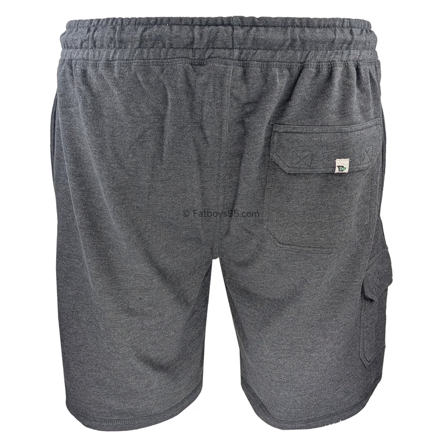 D555 Jersey Cargo Shorts - John (KS2030) - Grey Marl 4