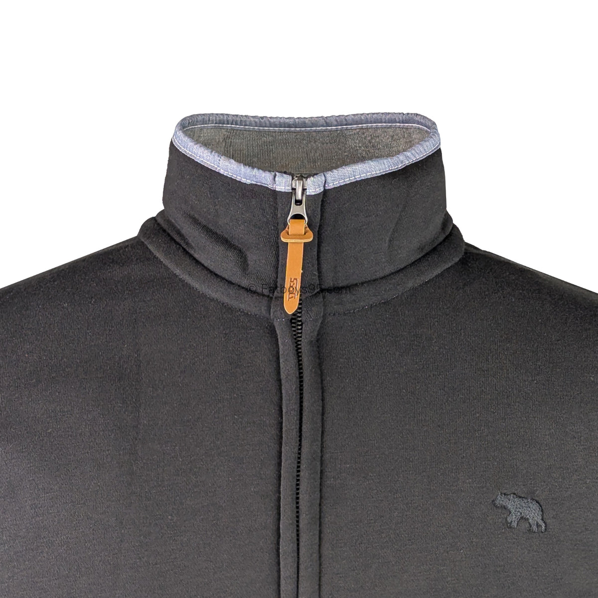 D555 Full Zip Sweatshirt - Johnson (621804) - Black 4