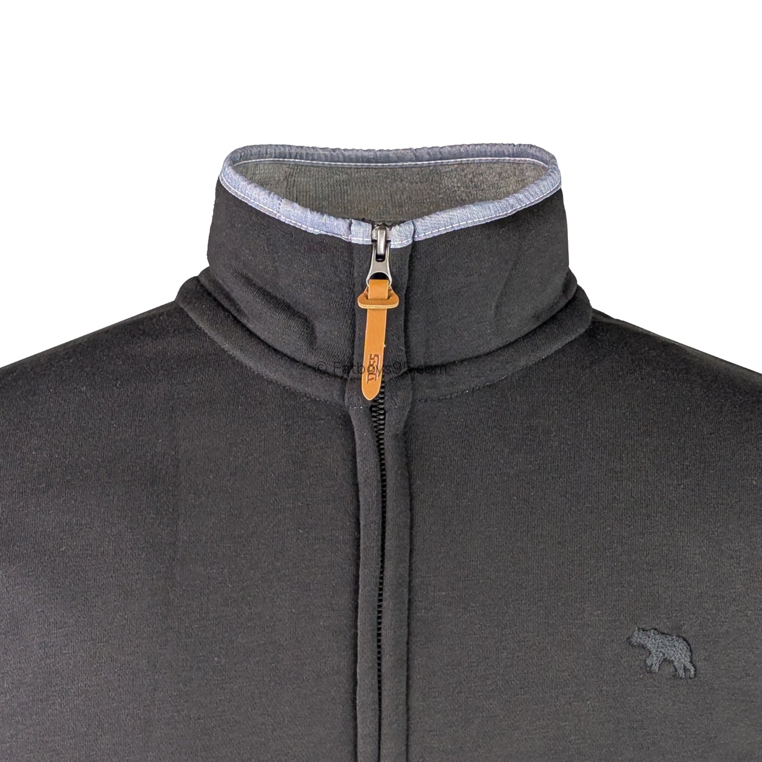 D555 Full Zip Sweatshirt - Johnson (621804) - Black 4