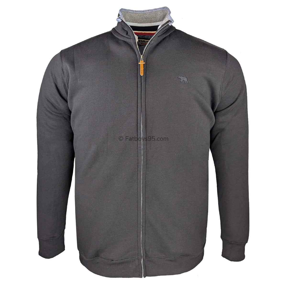 D555 Full Zip Sweatshirt - Johnson (621804) - Black 1