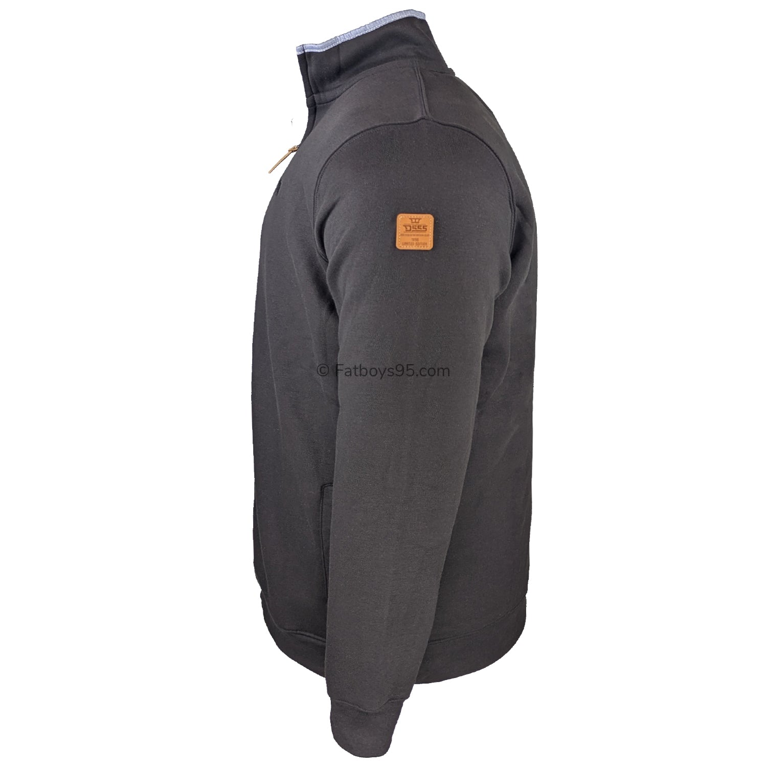 D555 Full Zip Sweatshirt - Johnson (621804) - Black 6