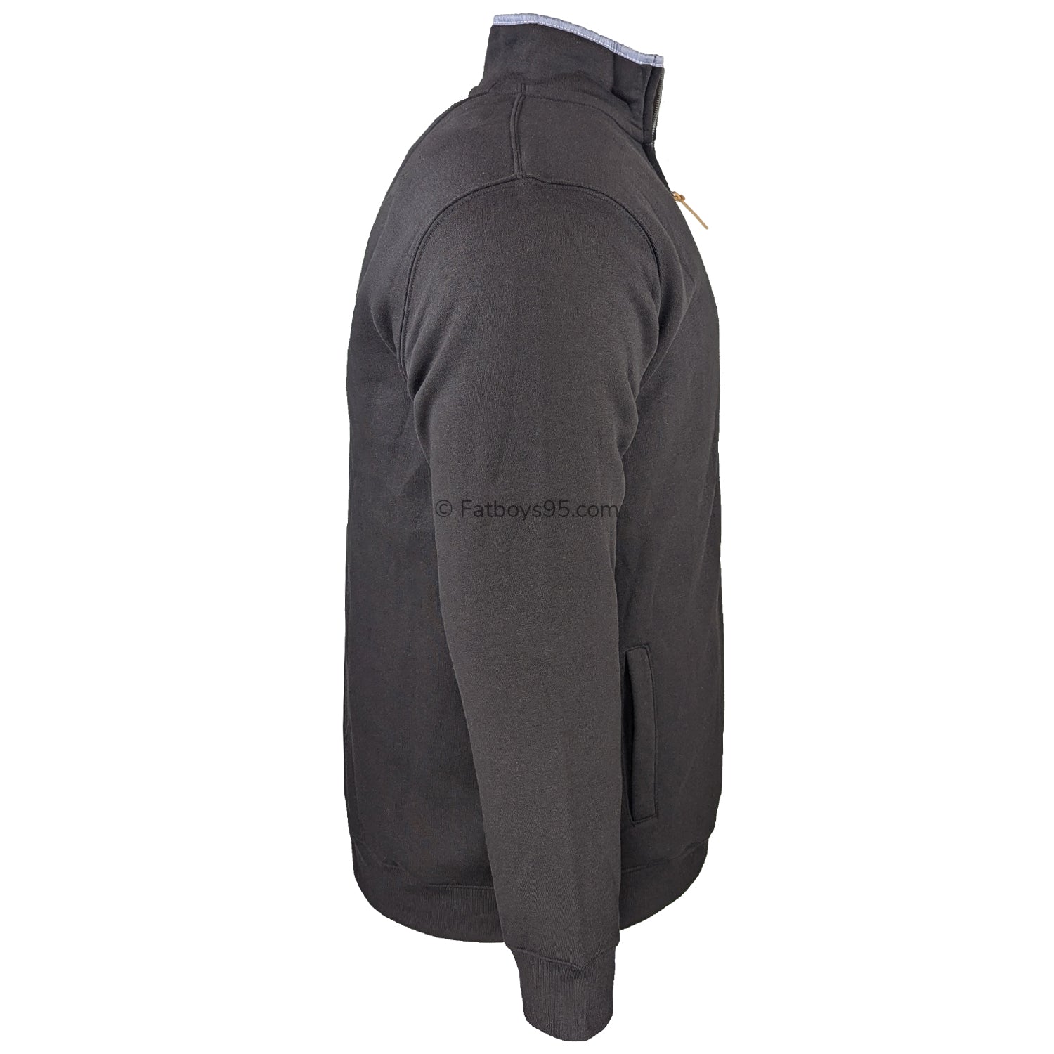 D555 Full Zip Sweatshirt - Johnson (621804) - Black 7