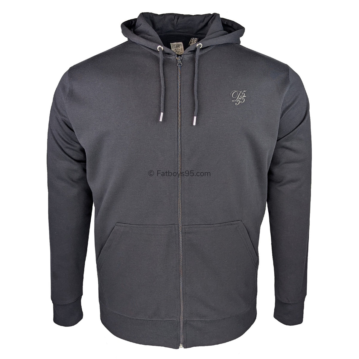 D555 Full Zip Hoody - Kenilworth (641800) - Black 1