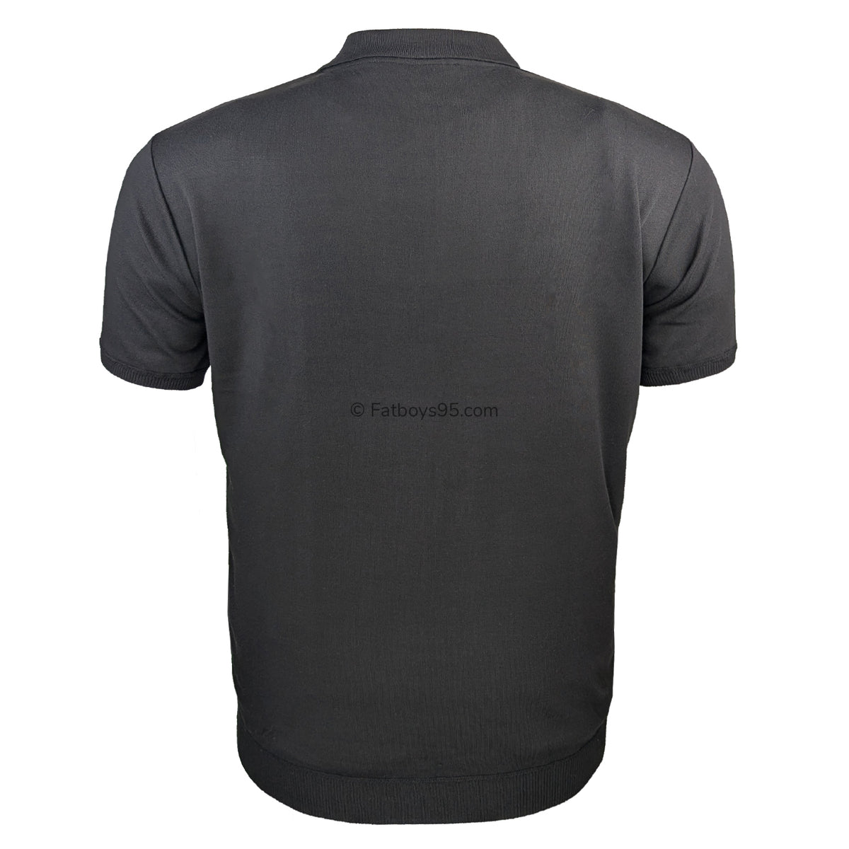 D555 1/4 Zip Polo - Kennedy (611911) - Black 4