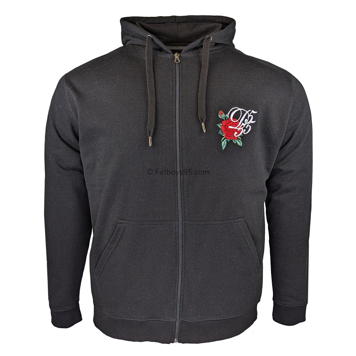 D555 Full Zip Hoody - KS16149 - Verlin - Black 1