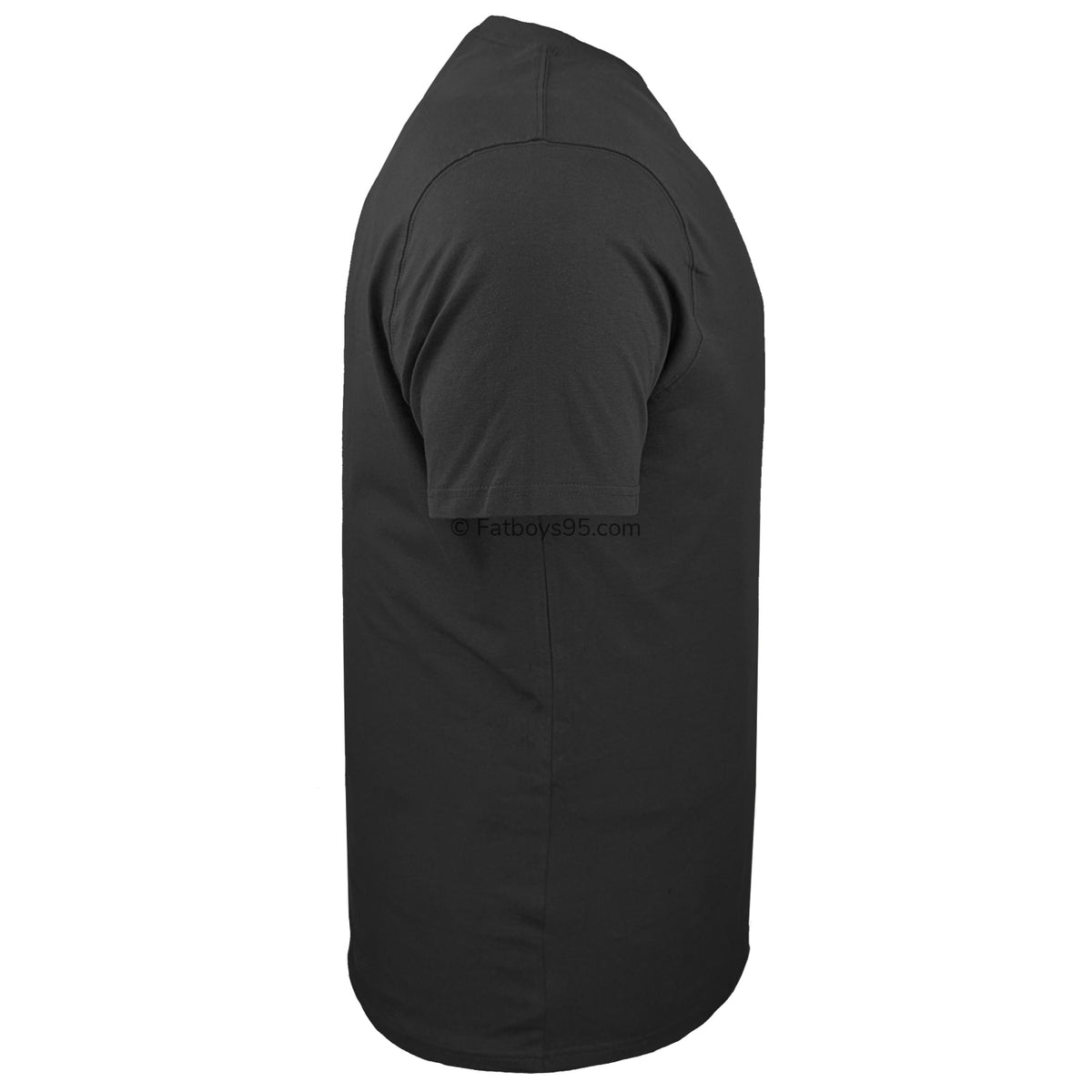 D555 Plain Round Neck T-Shirt - KS16581 - Flyers - Black 5