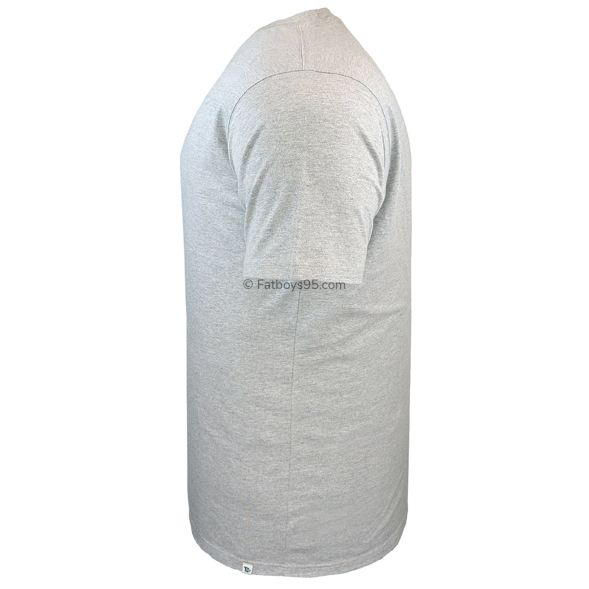 D555 Plain Round Neck T-Shirt - KS16581 - Flyers - Grey Marl 4