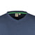 D555 Plain V Neck T-Shirt - KS16582 - Navy 2