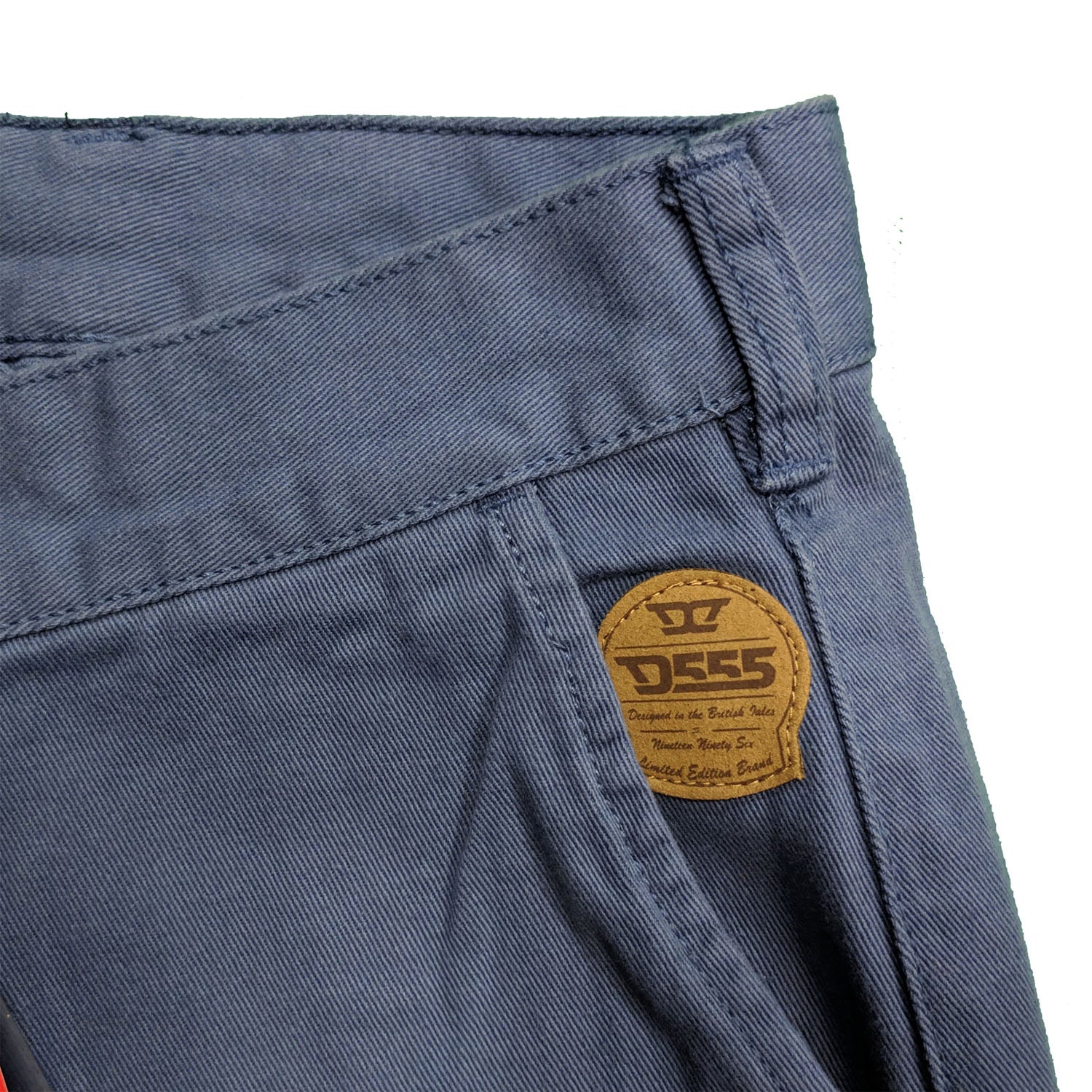 D555 Chino Shorts - KS20693 - Josh - Slate Blue 2