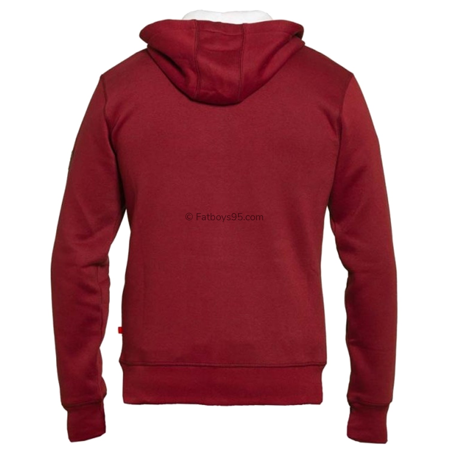 D555 Full Zip Hoody - KS60462 - Durham - Red 2