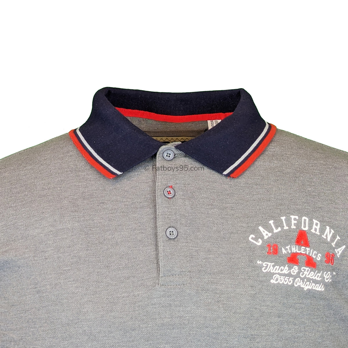 D555 Polo - Mersea (611305) - Grey Marl 2