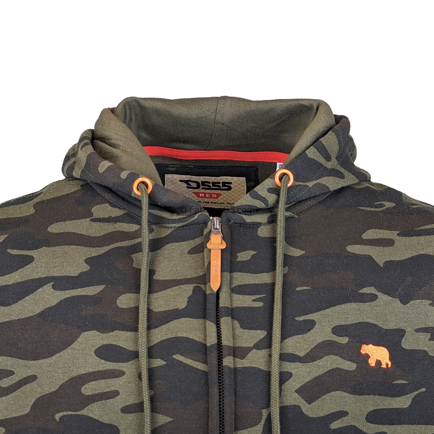 Big Men s D555 Hoody Regent 641202 Camo 3XL to 6XL Fatboys 95