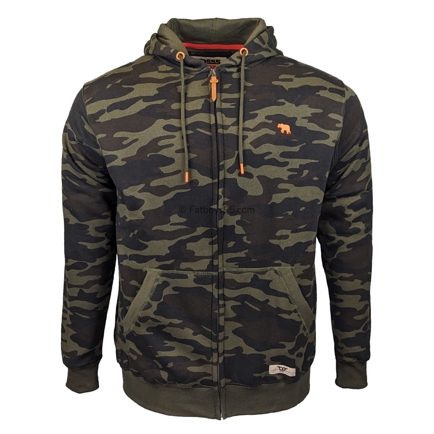 D555 Hoody - Regent (641202) - Camo 1