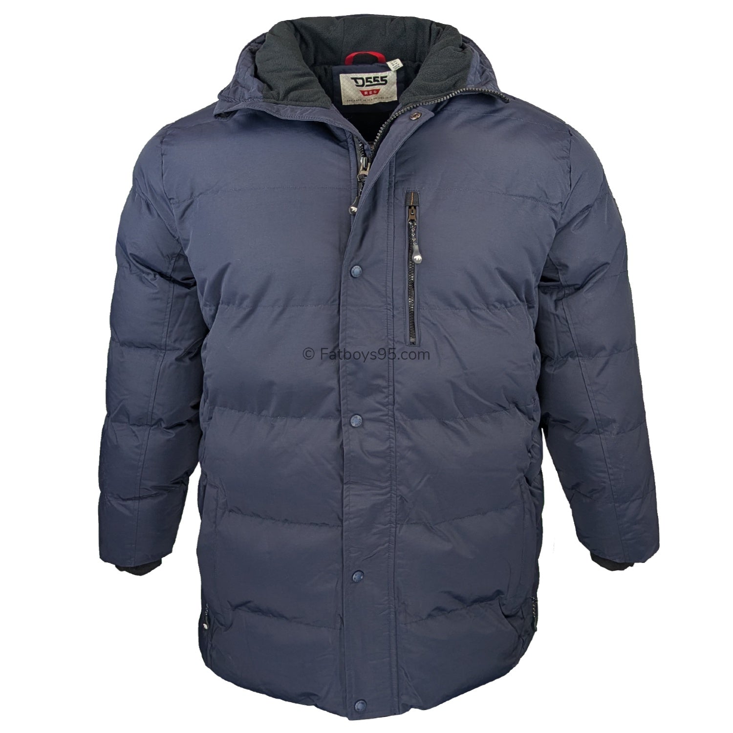 D555 Quilted Padded Jacket - Tanner (302010) - Navy