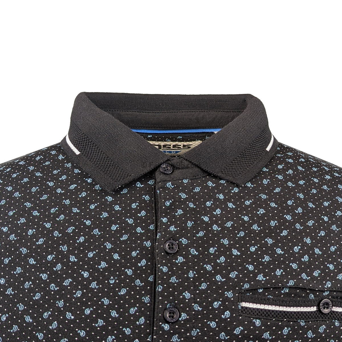 D555 Polo - Wilson (611502) - Black 2