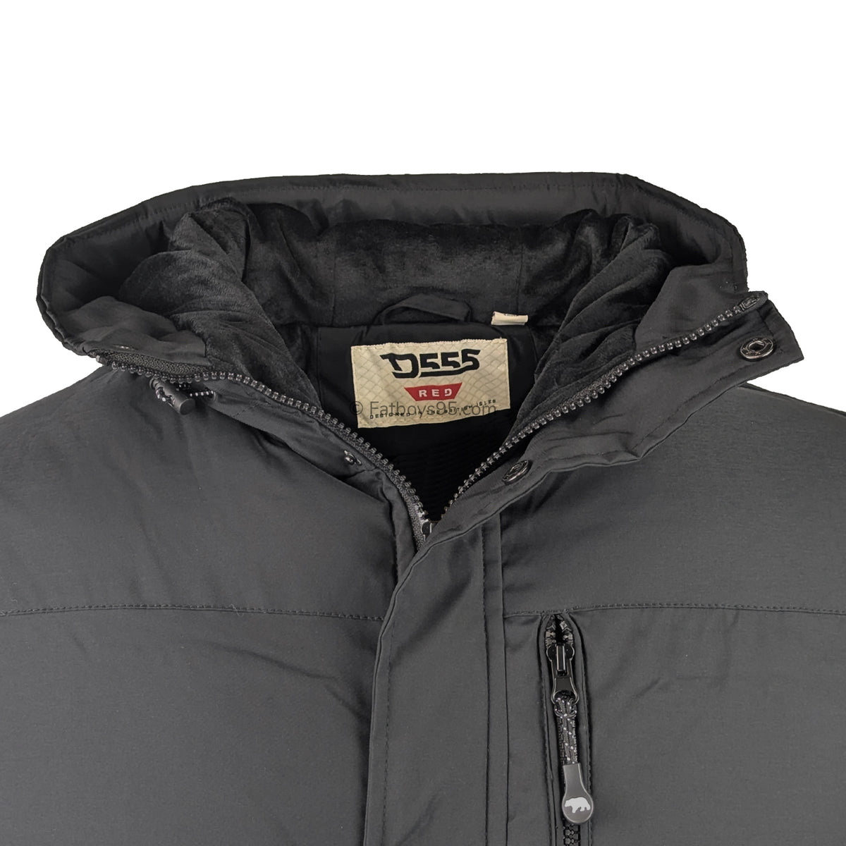 D555 Quilted Padded Jacket - Wolverhampton (301803) - Black 2