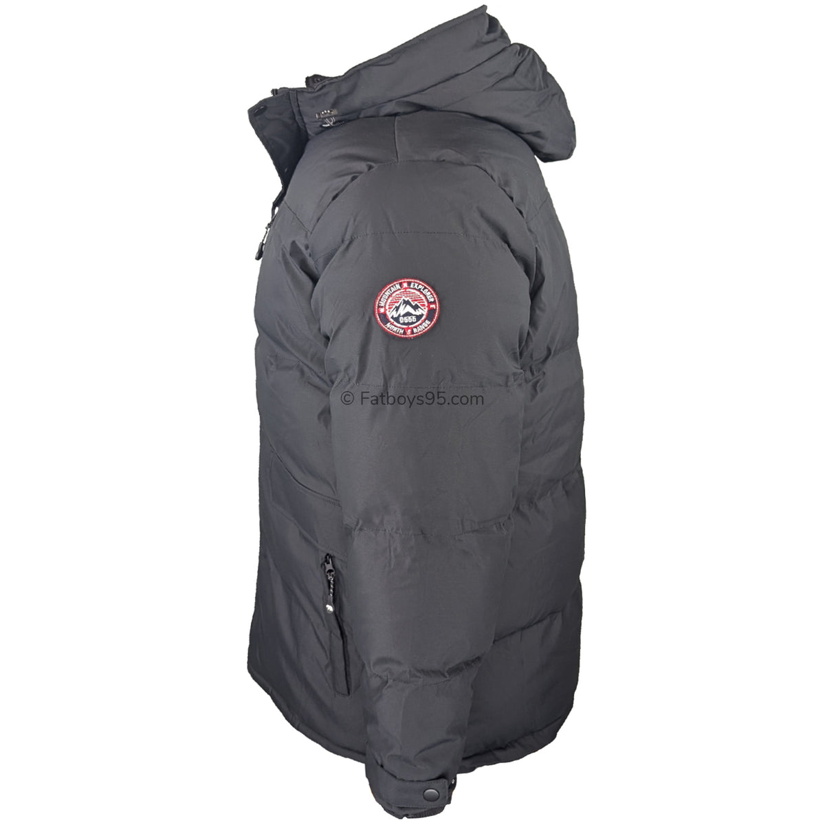 D555 Quilted Padded Jacket - Wolverhampton (301803) - Black 4