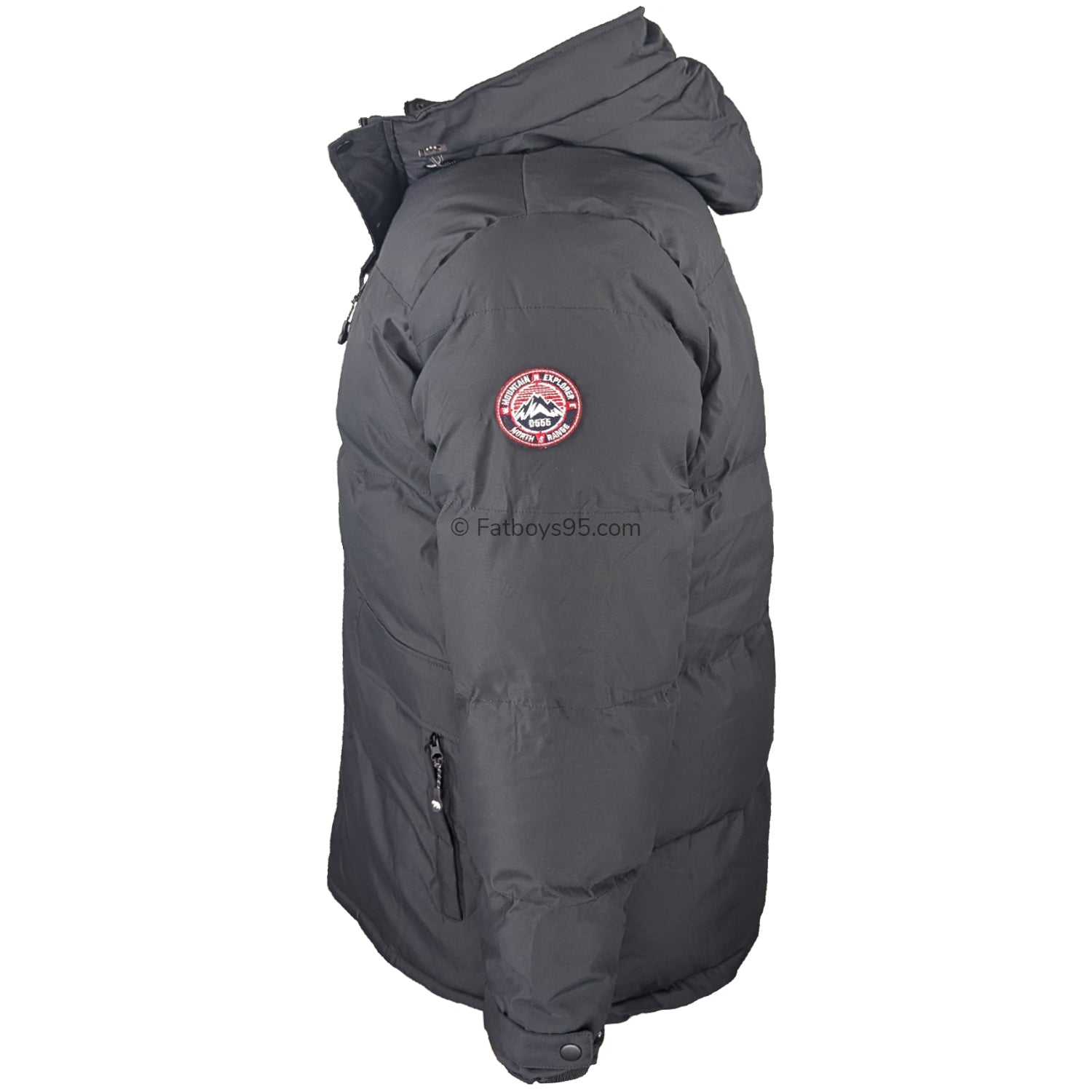 D555 Quilted Padded Jacket - Wolverhampton (301803) - Black 4