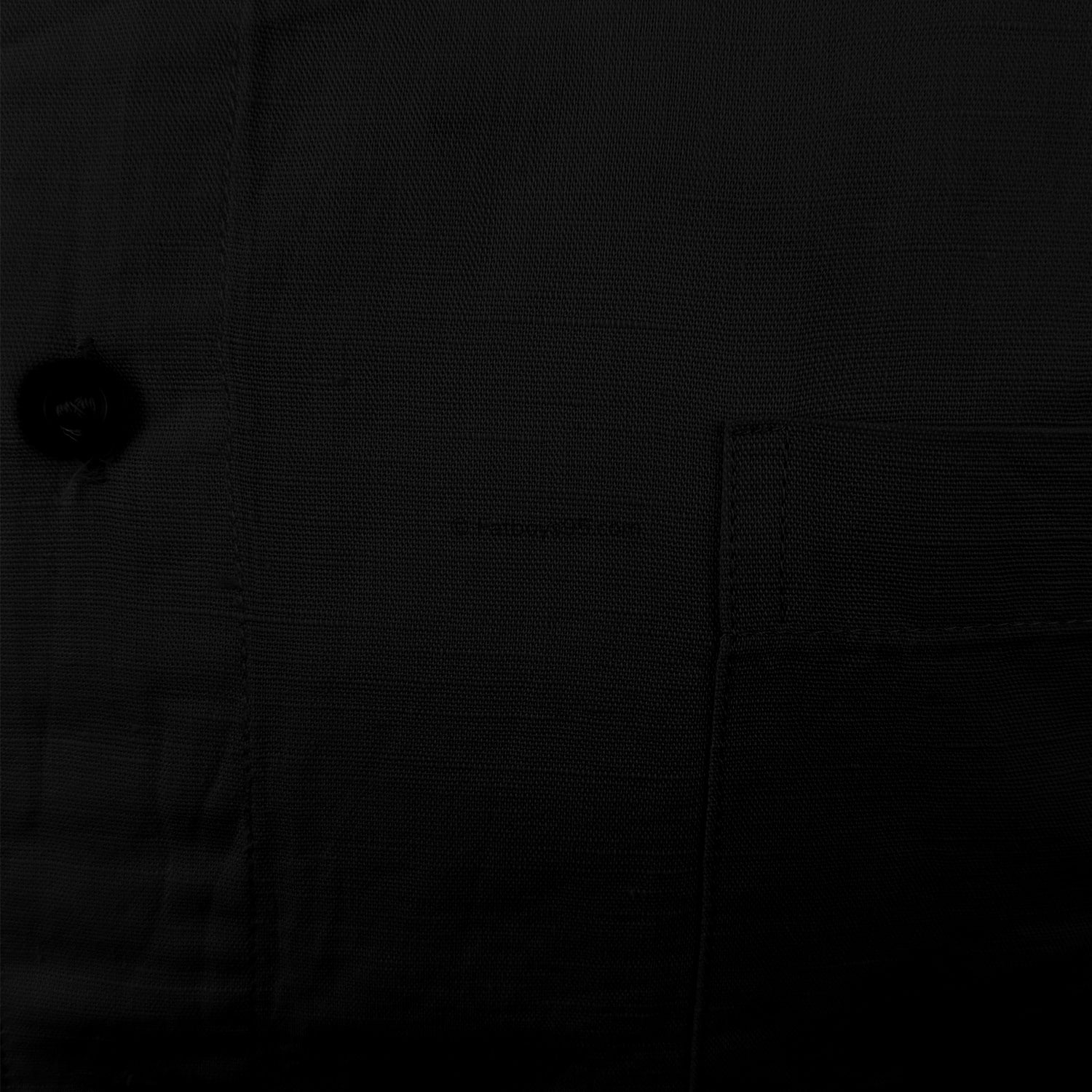 Ed Baxter Linen S/S Shirt - EB155 - Black 2