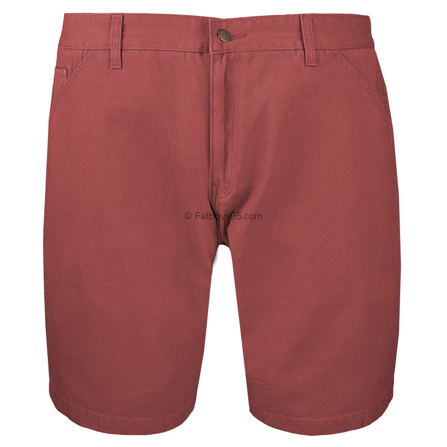 Ed Baxter Canvas Shorts - EB317 - Jose - Henna 1