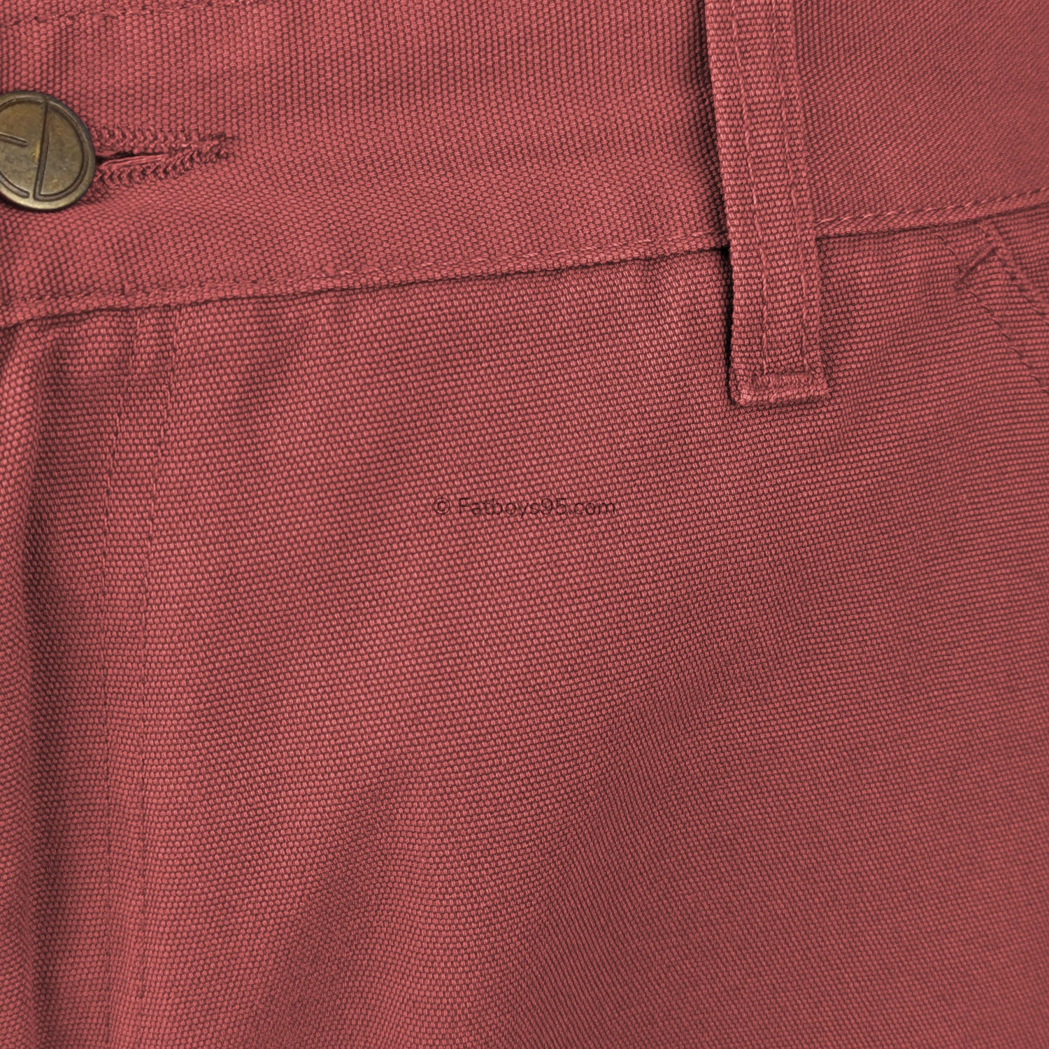 Ed Baxter Canvas Shorts - EB317 - Jose - Henna 2