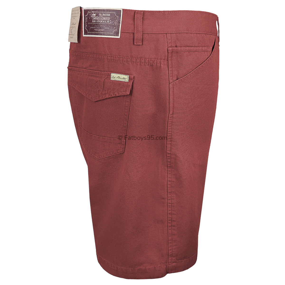 Ed Baxter Canvas Shorts - EB317 - Jose - Henna 7