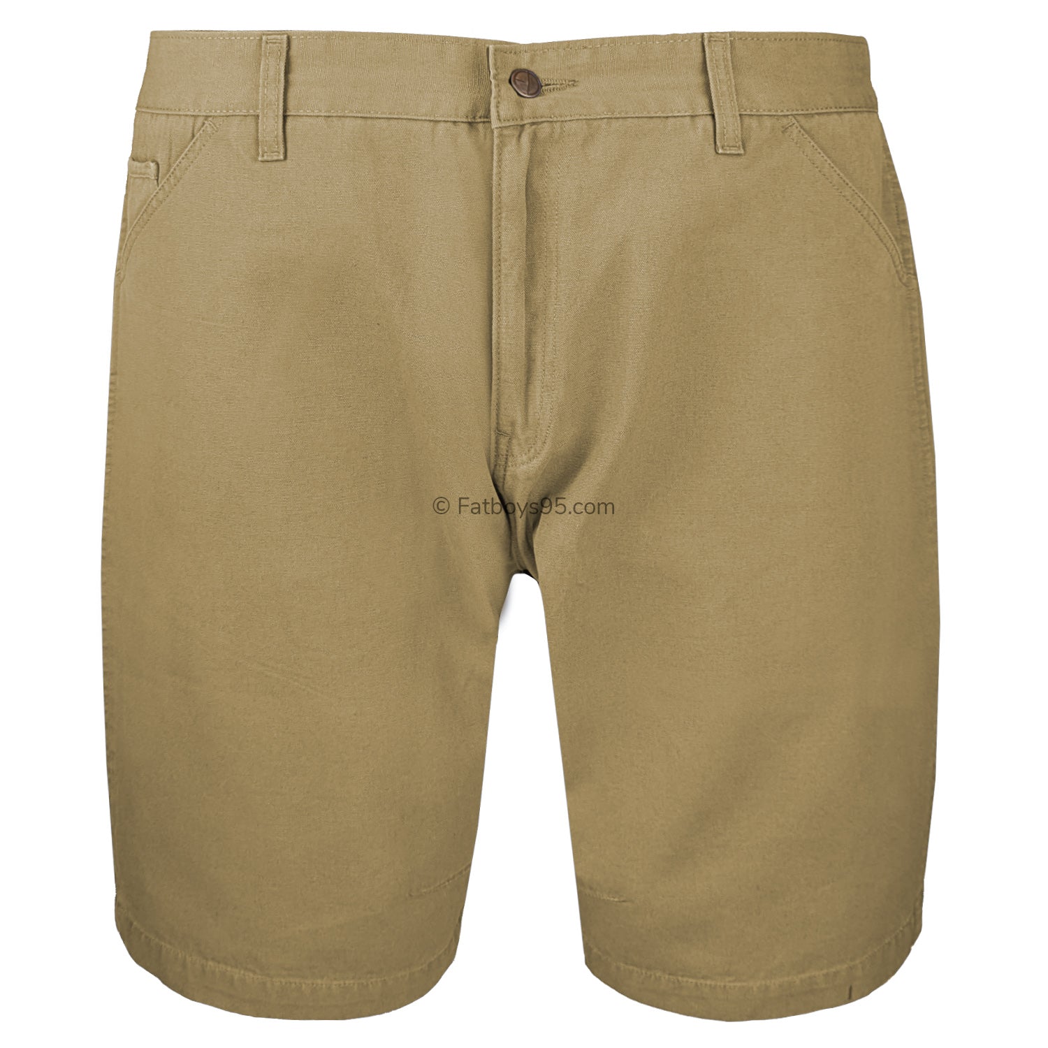 Ed Baxter Canvas Shorts - EB317 - Jose - Taupe 1