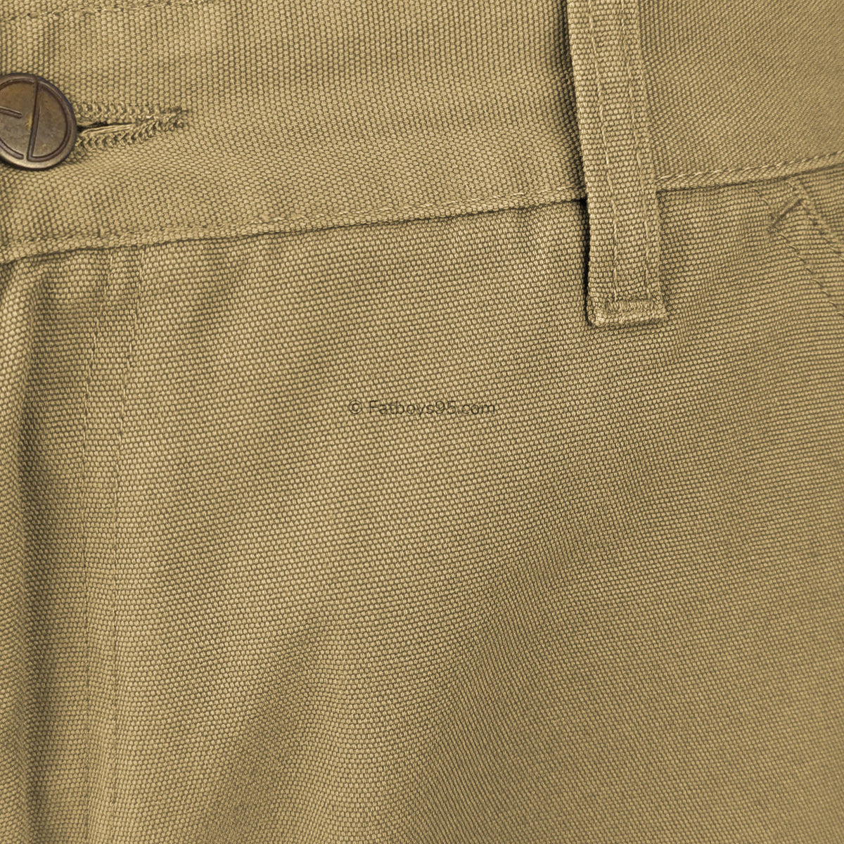 Ed Baxter Canvas Shorts - EB317 - Jose - Taupe 2