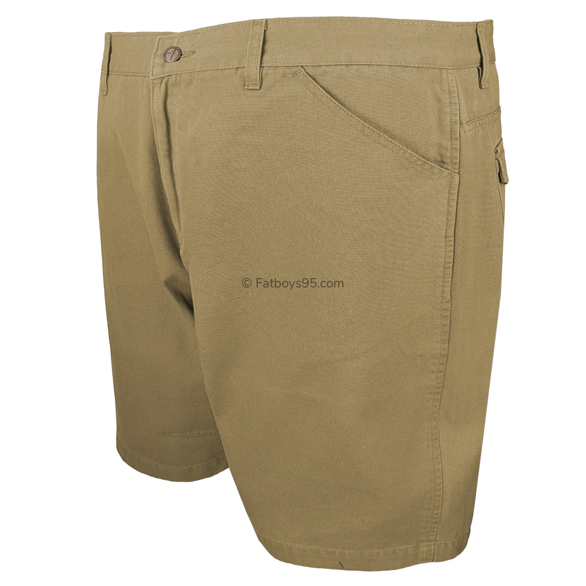 Ed Baxter Canvas Shorts - EB317 - Jose - Taupe 3