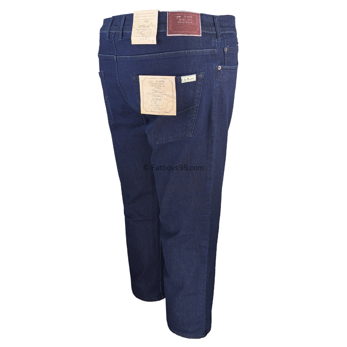 Ed Baxter Stretch Denim Jeans - EB432 - Dark Stonewash 5