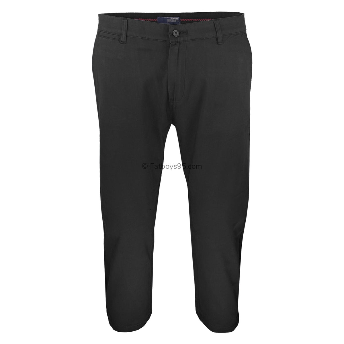 Ed Baxter Underbelly Stretch Chinos - EB441 - Black