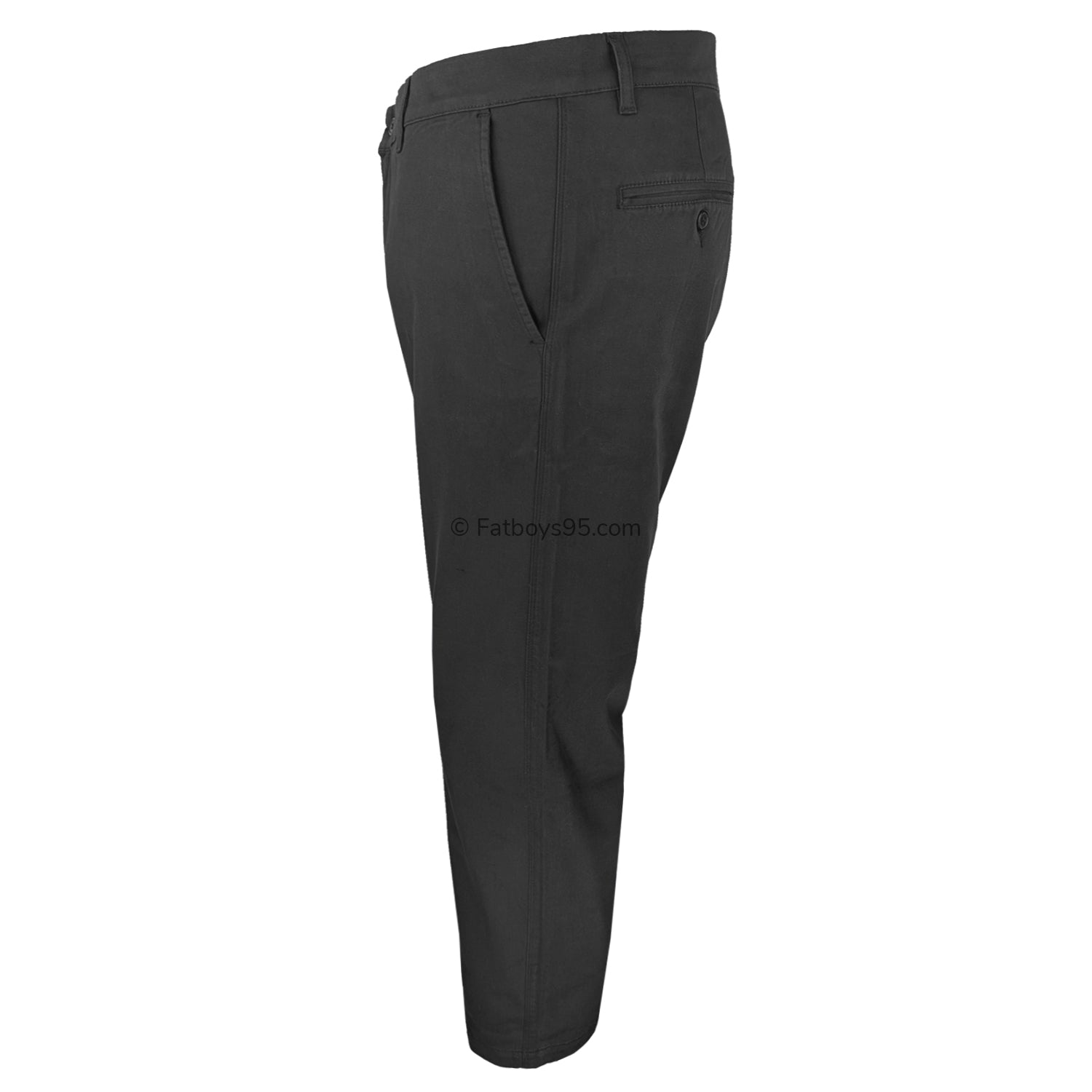 Ed Baxter Underbelly Stretch Chinos - EB441 - Black