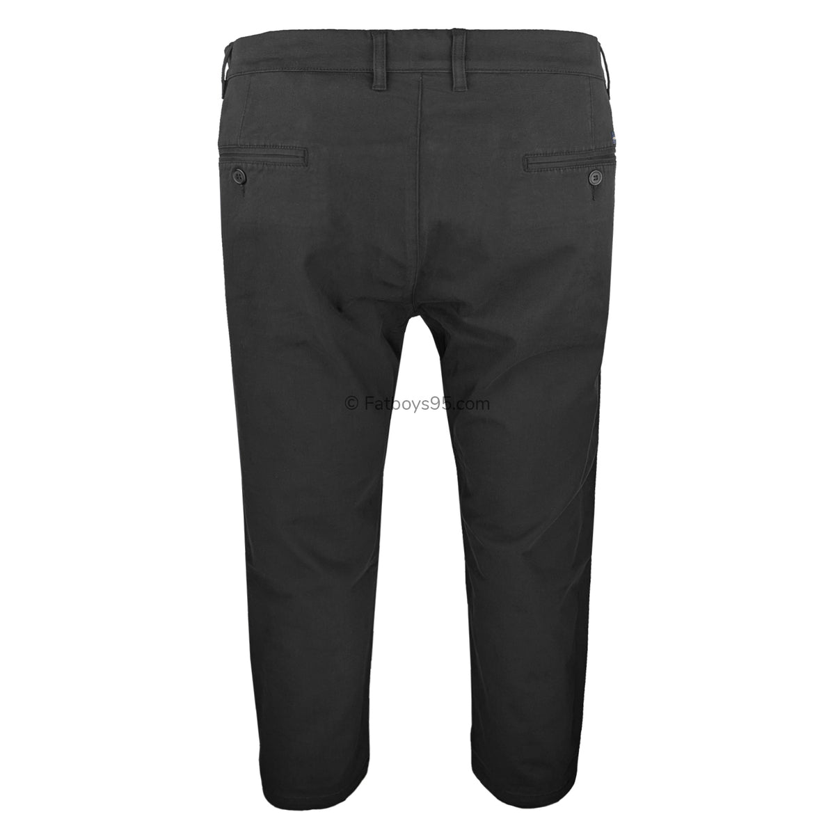 Ed Baxter Underbelly Stretch Chinos - EB441 - Black