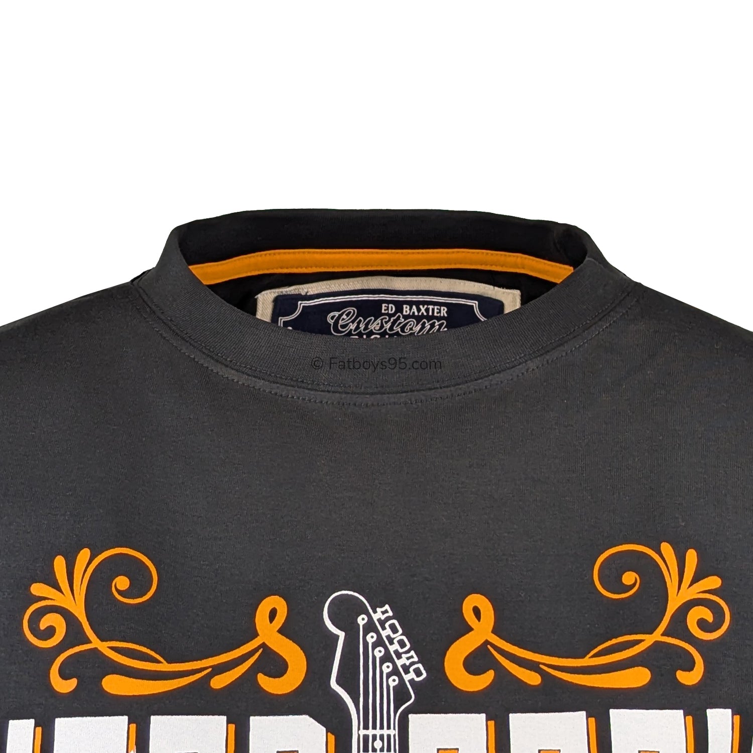 Ed Baxter Hard Rock T-Shirt - EB446 - Black 2