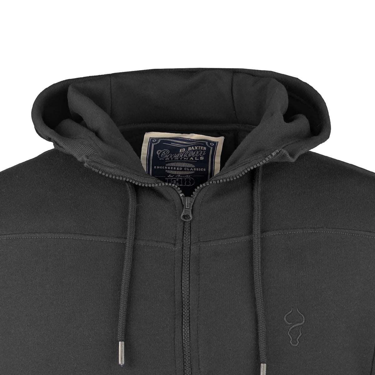 Ed Baxter Thick Hoody - EB458 (Mitchell) - Black