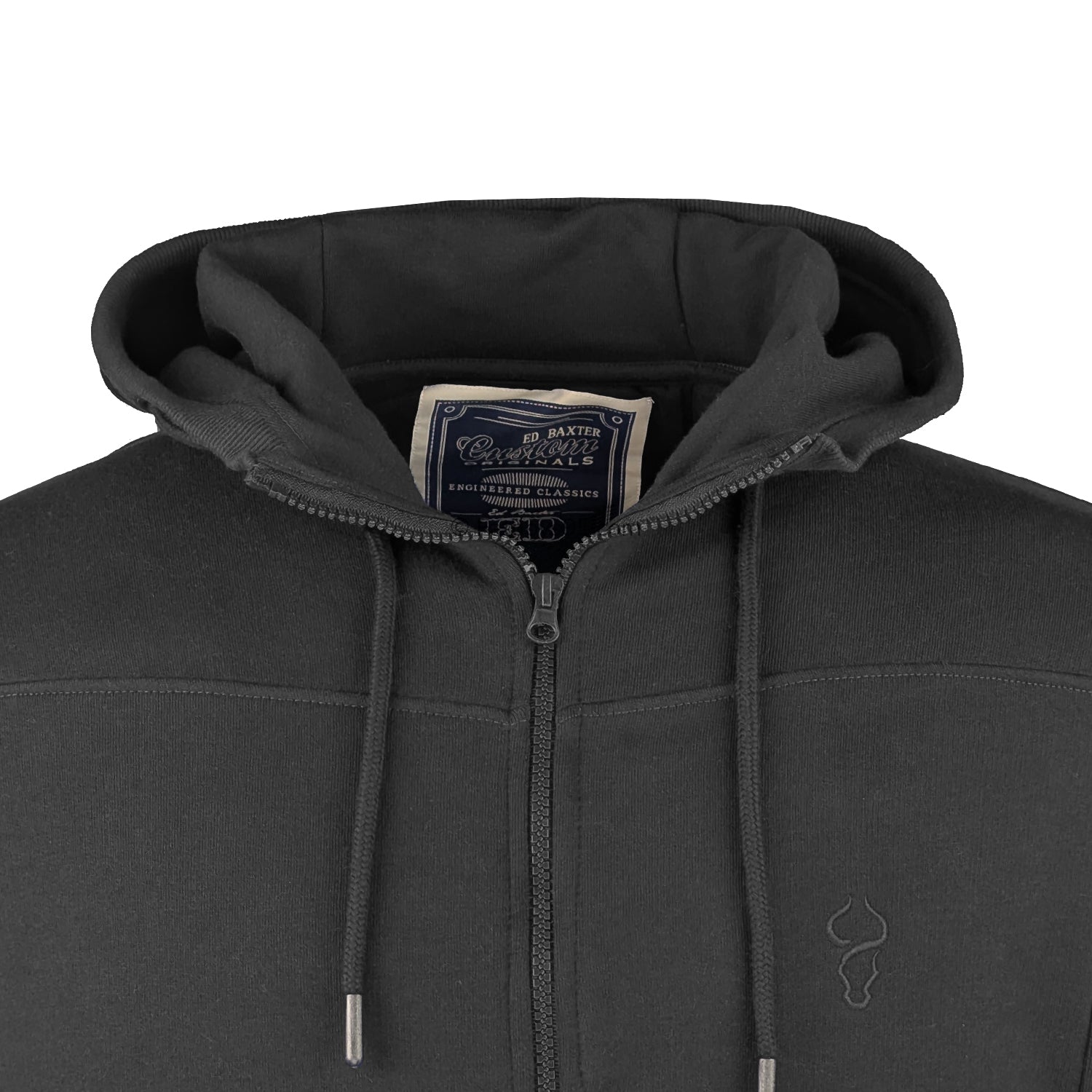 Ed Baxter Thick Hoody - EB458 (Mitchell) - Black