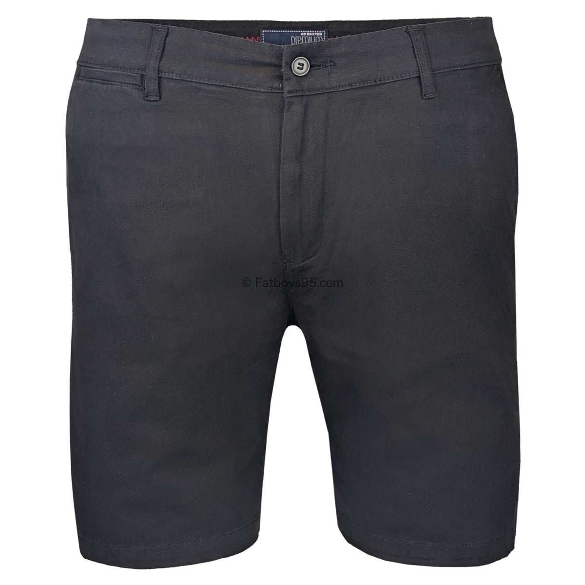 Ed Baxter Stretch Underbelly Shorts - EB479 - Brett - Black 1