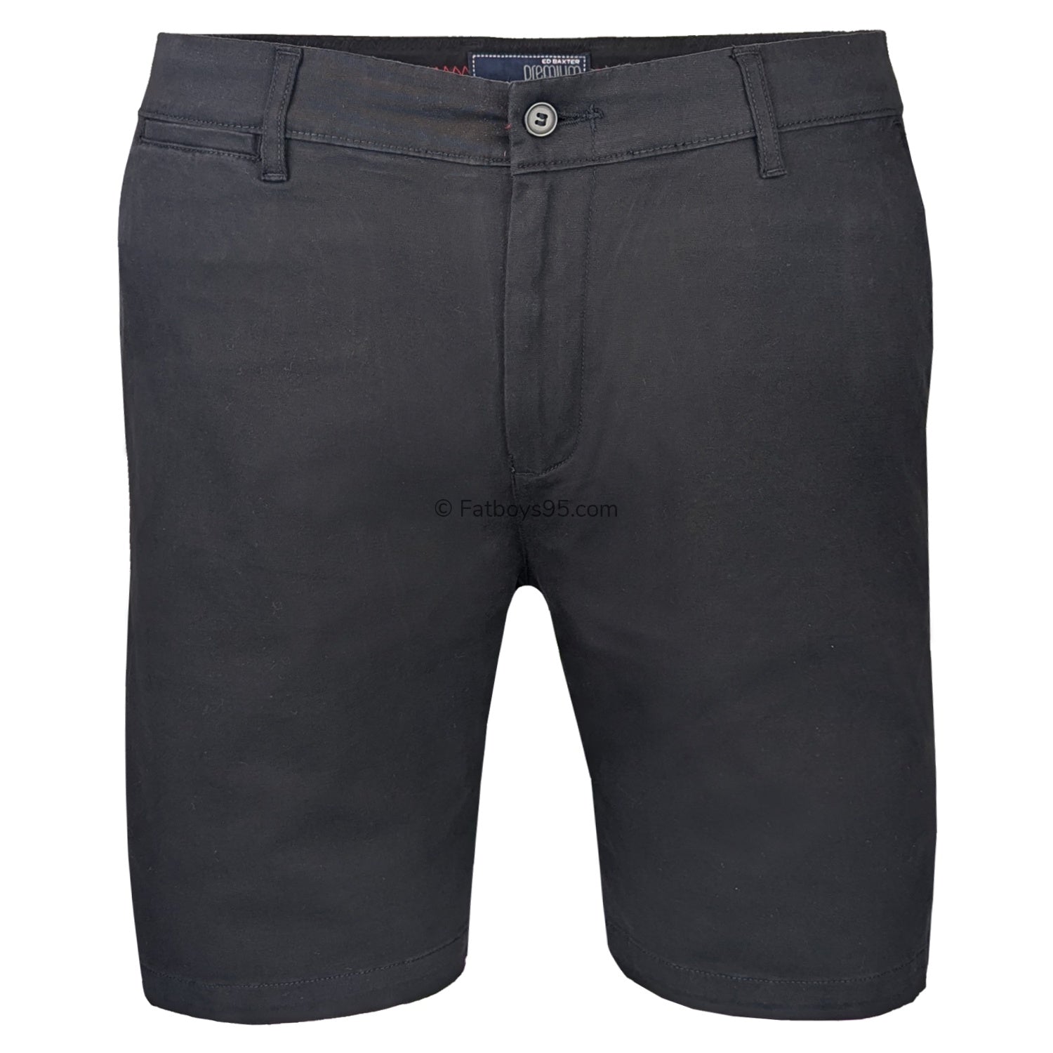 Ed Baxter Stretch Underbelly Shorts - EB479 - Brett - Black 1