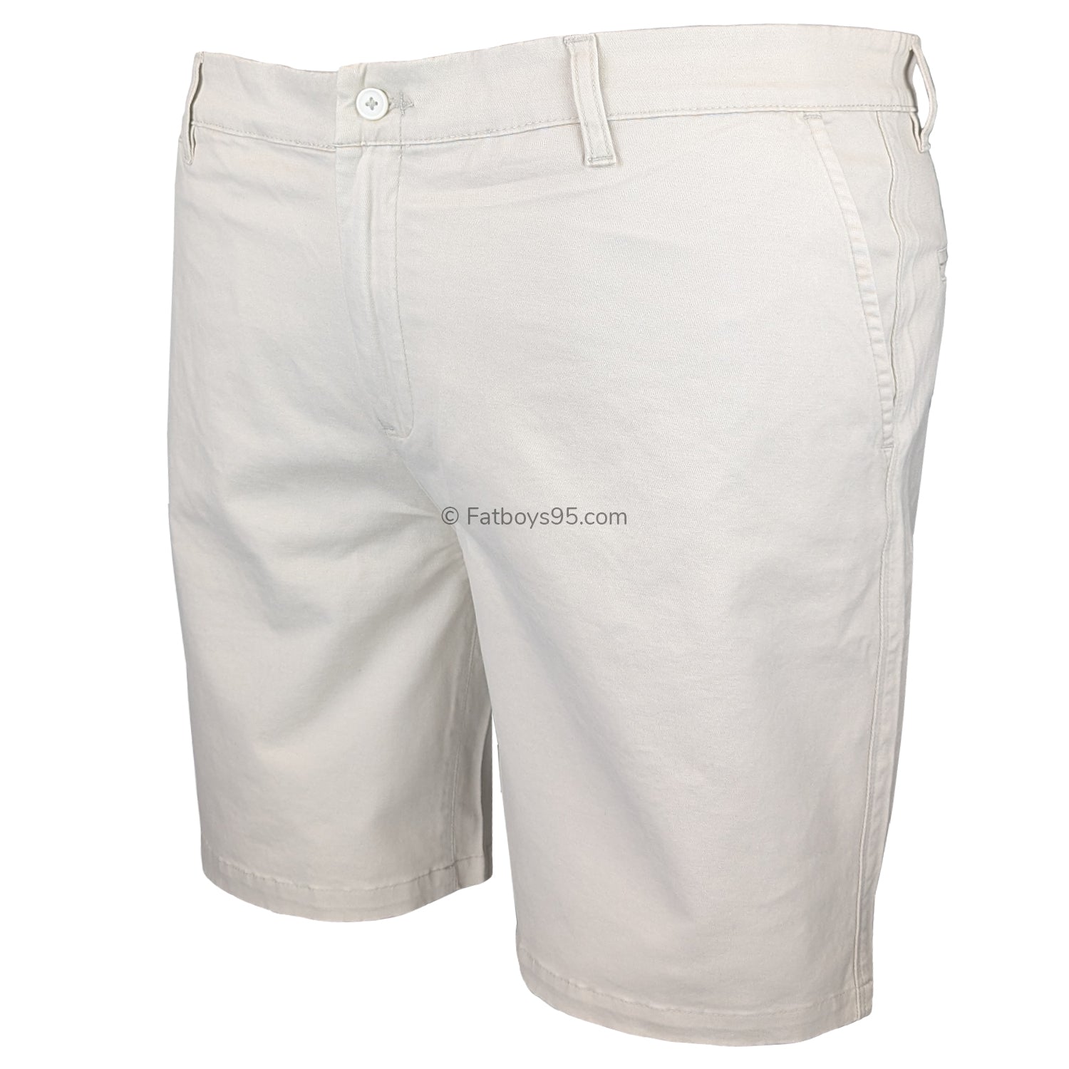 Ed Baxter Stretch Underbelly Shorts - EB479 - Brett - Cream 3