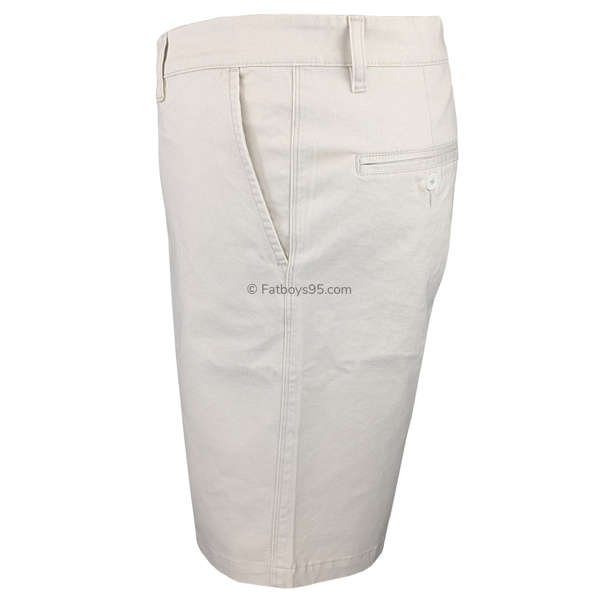 Ed Baxter Stretch Underbelly Shorts - EB479 - Brett - Cream 4