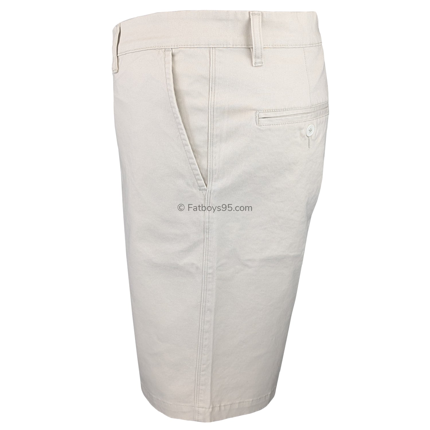 Ed Baxter Stretch Underbelly Shorts - EB479 - Brett - Cream 4