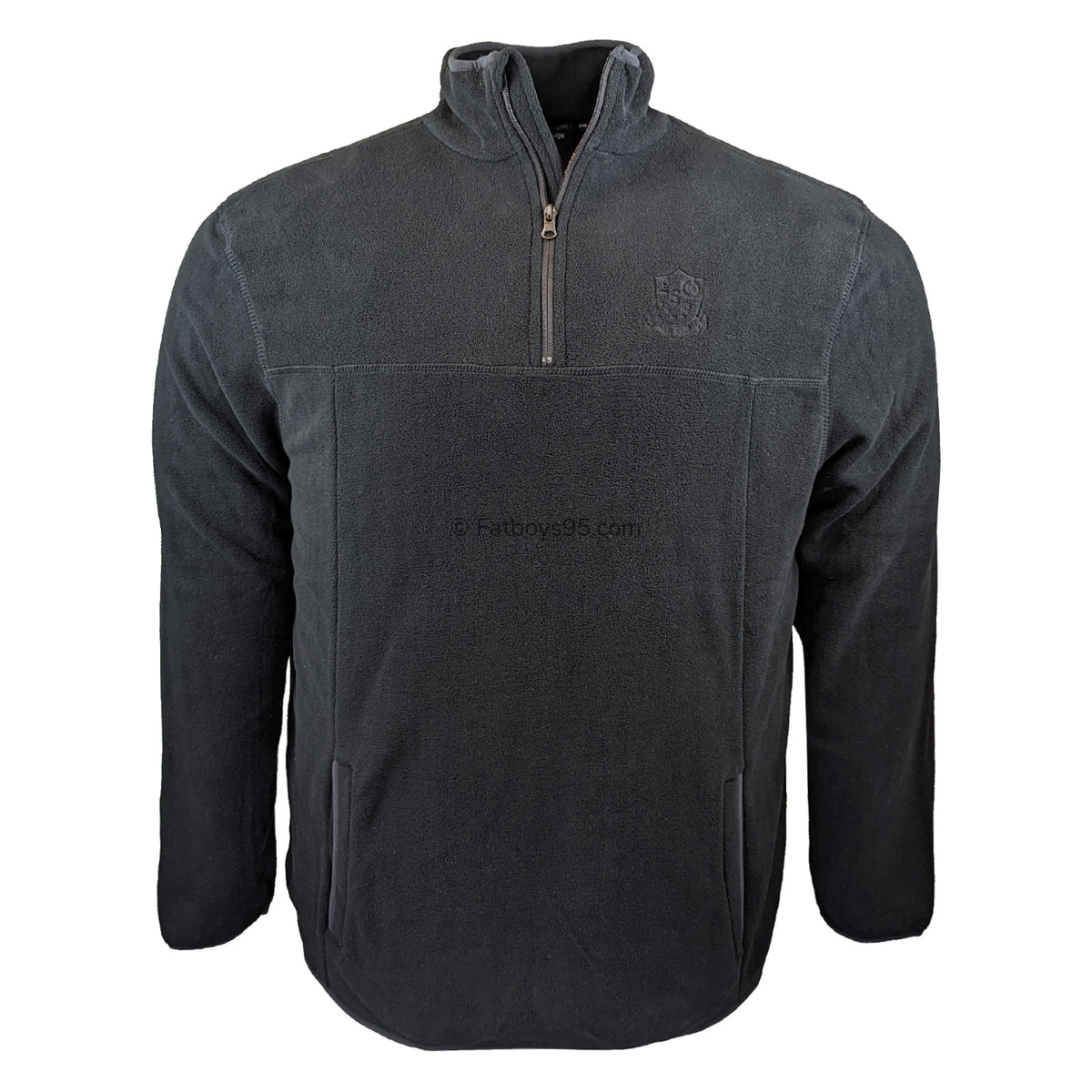 Espionage Quarter Zip Fleece - FL010 - Black 1