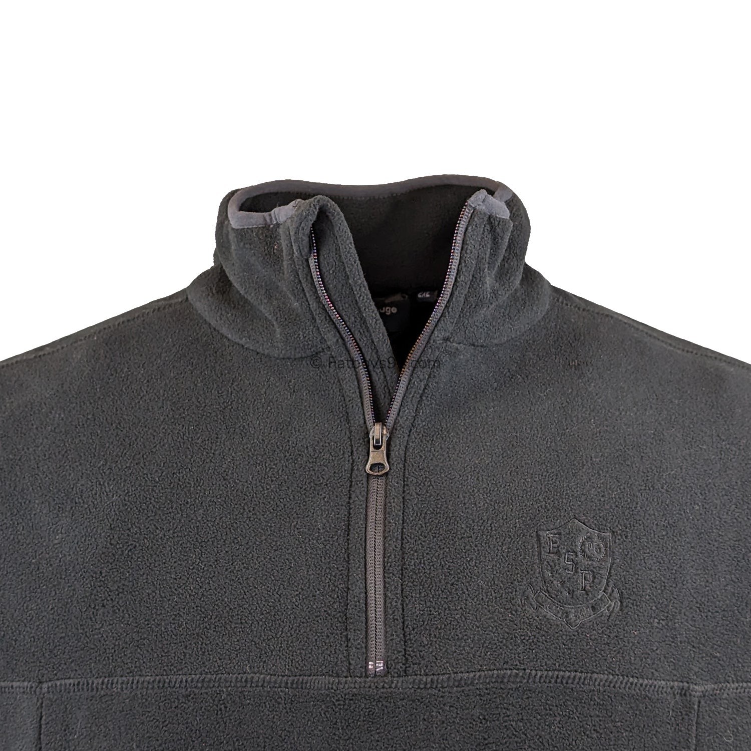 Espionage Quarter Zip Fleece - FL010 - Black 2